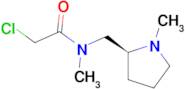 2-Chloro-N-methyl-N-((S)-1-methyl-pyrrolidin-2-ylmethyl)-acetamide