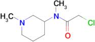 2-Chloro-N-methyl-N-(1-methyl-piperidin-3-yl)-acetamide