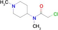 2-Chloro-N-methyl-N-(1-methyl-piperidin-4-yl)-acetamide