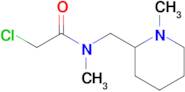 2-Chloro-N-methyl-N-(1-methyl-piperidin-2-ylmethyl)-acetamide