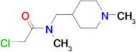 2-Chloro-N-methyl-N-(1-methyl-piperidin-4-ylmethyl)-acetamide