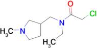 2-Chloro-N-ethyl-N-(1-methyl-pyrrolidin-3-ylmethyl)-acetamide