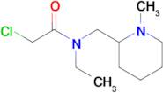 2-Chloro-N-ethyl-N-(1-methyl-piperidin-2-ylmethyl)-acetamide