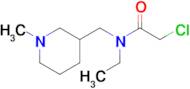 2-Chloro-N-ethyl-N-(1-methyl-piperidin-3-ylmethyl)-acetamide