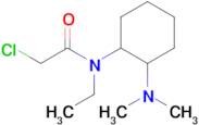 2-Chloro-N-(2-dimethylamino-cyclohexyl)-N-ethyl-acetamide