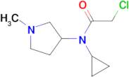 2-Chloro-N-cyclopropyl-N-(1-methyl-pyrrolidin-3-yl)-acetamide