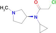 2-Chloro-N-cyclopropyl-N-((S)-1-methyl-pyrrolidin-3-yl)-acetamide