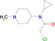 2-Chloro-N-cyclopropyl-N-(1-methyl-piperidin-4-yl)-acetamide