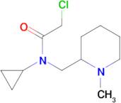 2-Chloro-N-cyclopropyl-N-(1-methyl-piperidin-2-ylmethyl)-acetamide