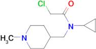 2-Chloro-N-cyclopropyl-N-(1-methyl-piperidin-4-ylmethyl)-acetamide