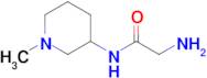 2-Amino-N-(1-methyl-piperidin-3-yl)-acetamide