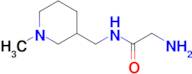 2-Amino-N-(1-methyl-piperidin-3-ylmethyl)-acetamide