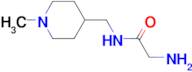 2-Amino-N-(1-methyl-piperidin-4-ylmethyl)-acetamide