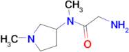 2-Amino-N-methyl-N-(1-methyl-pyrrolidin-3-yl)-acetamide