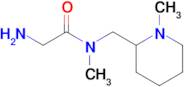 2-Amino-N-methyl-N-(1-methyl-piperidin-2-ylmethyl)-acetamide