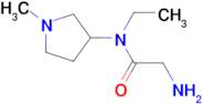 2-Amino-N-ethyl-N-(1-methyl-pyrrolidin-3-yl)-acetamide