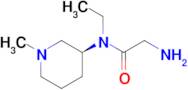 2-Amino-N-ethyl-N-((S)-1-methyl-piperidin-3-yl)-acetamide