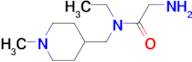 2-Amino-N-ethyl-N-(1-methyl-piperidin-4-ylmethyl)-acetamide