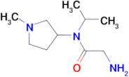 2-Amino-N-isopropyl-N-(1-methyl-pyrrolidin-3-yl)-acetamide