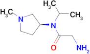 2-Amino-N-isopropyl-N-((S)-1-methyl-pyrrolidin-3-yl)-acetamide