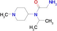 2-Amino-N-isopropyl-N-(1-methyl-piperidin-4-yl)-acetamide