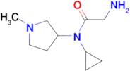 2-Amino-N-cyclopropyl-N-(1-methyl-pyrrolidin-3-yl)-acetamide