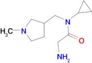 2-Amino-N-cyclopropyl-N-(1-methyl-pyrrolidin-3-ylmethyl)-acetamide