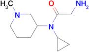 2-Amino-N-cyclopropyl-N-(1-methyl-piperidin-3-yl)-acetamide