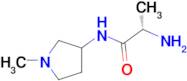 (S)-2-Amino-N-(1-methyl-pyrrolidin-3-yl)-propionamide