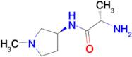 (S)-2-Amino-N-((S)-1-methyl-pyrrolidin-3-yl)-propionamide