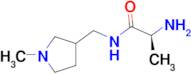 (S)-2-Amino-N-(1-methyl-pyrrolidin-3-ylmethyl)-propionamide