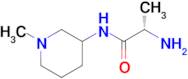 (S)-2-Amino-N-(1-methyl-piperidin-3-yl)-propionamide