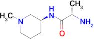 (S)-2-Amino-N-((S)-1-methyl-piperidin-3-yl)-propionamide