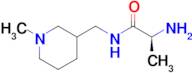 (S)-2-Amino-N-(1-methyl-piperidin-3-ylmethyl)-propionamide