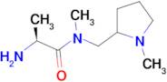 (S)-2-Amino-N-methyl-N-(1-methyl-pyrrolidin-2-ylmethyl)-propionamide