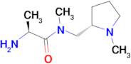 (S)-2-Amino-N-methyl-N-((S)-1-methyl-pyrrolidin-2-ylmethyl)-propionamide