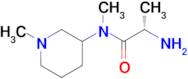 (S)-2-Amino-N-methyl-N-(1-methyl-piperidin-3-yl)-propionamide