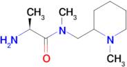 (S)-2-Amino-N-methyl-N-(1-methyl-piperidin-2-ylmethyl)-propionamide