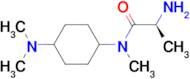 (S)-2-Amino-N-(4-dimethylamino-cyclohexyl)-N-methyl-propionamide