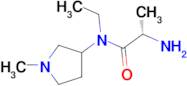 (S)-2-Amino-N-ethyl-N-(1-methyl-pyrrolidin-3-yl)-propionamide