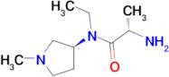 (S)-2-Amino-N-ethyl-N-((S)-1-methyl-pyrrolidin-3-yl)-propionamide