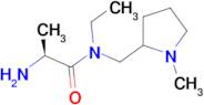 (S)-2-Amino-N-ethyl-N-(1-methyl-pyrrolidin-2-ylmethyl)-propionamide