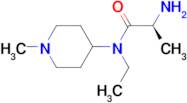 (S)-2-Amino-N-ethyl-N-(1-methyl-piperidin-4-yl)-propionamide