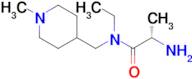 (S)-2-Amino-N-ethyl-N-(1-methyl-piperidin-4-ylmethyl)-propionamide