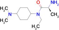 (S)-2-Amino-N-(4-dimethylamino-cyclohexyl)-N-ethyl-propionamide