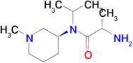 (S)-2-Amino-N-isopropyl-N-((S)-1-methyl-piperidin-3-yl)-propionamide