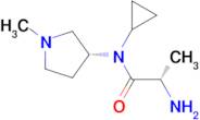 (S)-2-Amino-N-cyclopropyl-N-((R)-1-methyl-pyrrolidin-3-yl)-propionamide