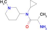 (S)-2-Amino-N-cyclopropyl-N-(1-methyl-piperidin-3-yl)-propionamide