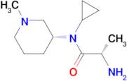 (S)-2-Amino-N-cyclopropyl-N-((R)-1-methyl-piperidin-3-yl)-propionamide