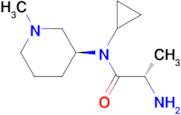 (S)-2-Amino-N-cyclopropyl-N-((S)-1-methyl-piperidin-3-yl)-propionamide